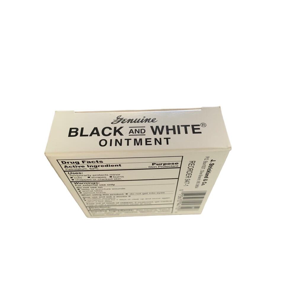 J. Strickland & Co. Genuine Black & White Ointment Skin Protectant - 2.25 oz - Picture 4 of 4